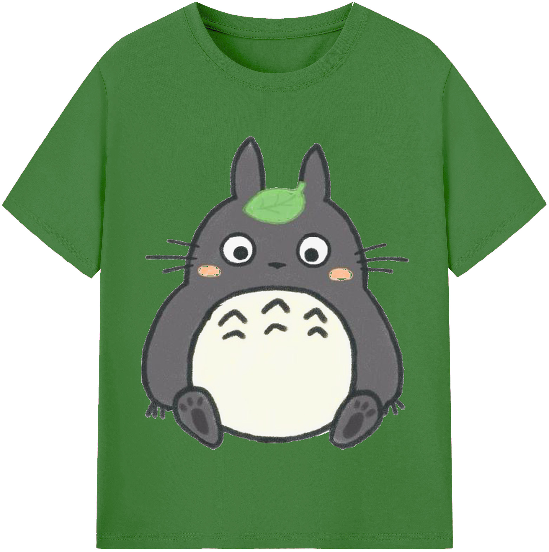 （画像用） となりのトトロ 草壁メイ 草壁サツキ My Neighbor Totoro Satsuki Kusakabe Mei Kusakabe レディースカジュアルプリントTシャツ（綿100％）